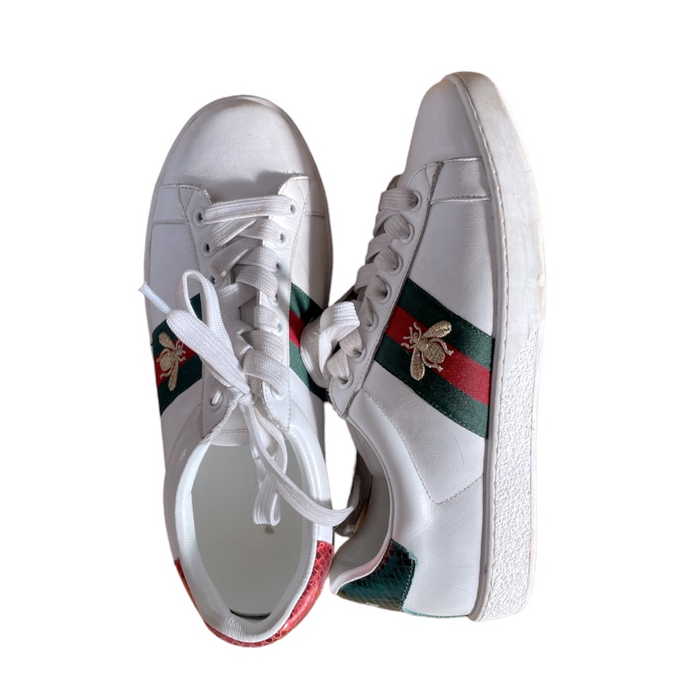 GUCCI Women’s Ace Sneaker with Bee SIZE 6
